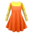 thumbnail image 4 of LILELIS Jeu de Calmar Fille 123 Robe en Bois Homme Robe Fille Manches Longues, 4 of 8