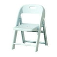thumbnail image 4 of Silla para niños plegable ergonómica ligera con respaldo silla apilable escolar para Azul, 4 of 9