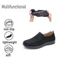 thumbnail image 4 of Mens Non-slip Loafers Comfortable Casual Walking Shoes Flat Outdoor Shoes Lightweight Soft Office Shoes Black 9 US, 4 of 7