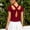 Red, variant on JOANKDMI Workout Shirts for Women Open Back Athletic Tops Short Sleeve Criss Cross Activewear Quick Dry Moisture Wicking Breathable for Gym Yoga Running Fitness