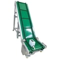 thumbnail image 3 of 78.7*11.8inch Electric PVC Belt Climbing Conveyor Climbing Lifting Belt Conveyor 110V 2-10m/min 11.8-59inch Height, 3 of 10