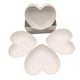 thumbnail image 4 of Platos para servir frutas Platos decorativos en forma de corazón para dulces Galletas Frutas Blanco, 4 of 9