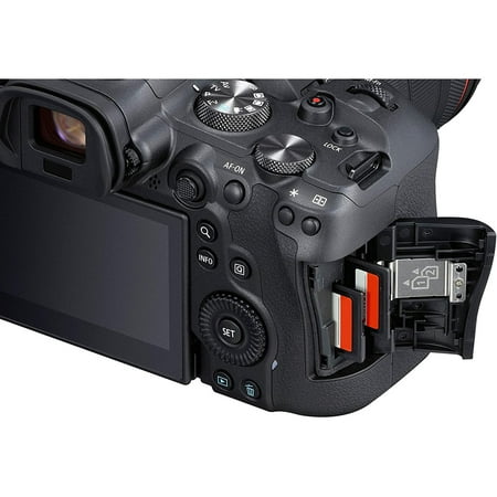 Canon - EOS R6 Mirrorless Camera (Body Only) - Black