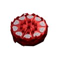 thumbnail image 1 of Naiovety 10 unids/set caja de dulces de boda cajas de almacenamiento de pasteles dulces fiesta de compromiso decorativa para postre de galletas Kits de decoración para fiestas Rojo, tipo 4 Pequeño Naiovety HA075372-04, 1 of 6