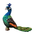 thumbnail image 3 of Muñeco de pavo real de peluche, juguete de pavo real, lindo adorno de pájaro de peluche Altura 25 cm, 3 of 9
