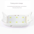 thumbnail image 4 of POINTERTECK 6W Nail Lamp Mini LED Light Nail Dryer UV Gel Folding Mouse Phototherapy Machine Portable Nail Lamp Tool White, 4 of 7