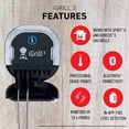 thumbnail image 2 of Weber-Stephen 7675770 Bluetooth Enabled Grill Thermometer for Use with Genesis II & Genesis II LX Gas Grills, LED Display, 2 of 6