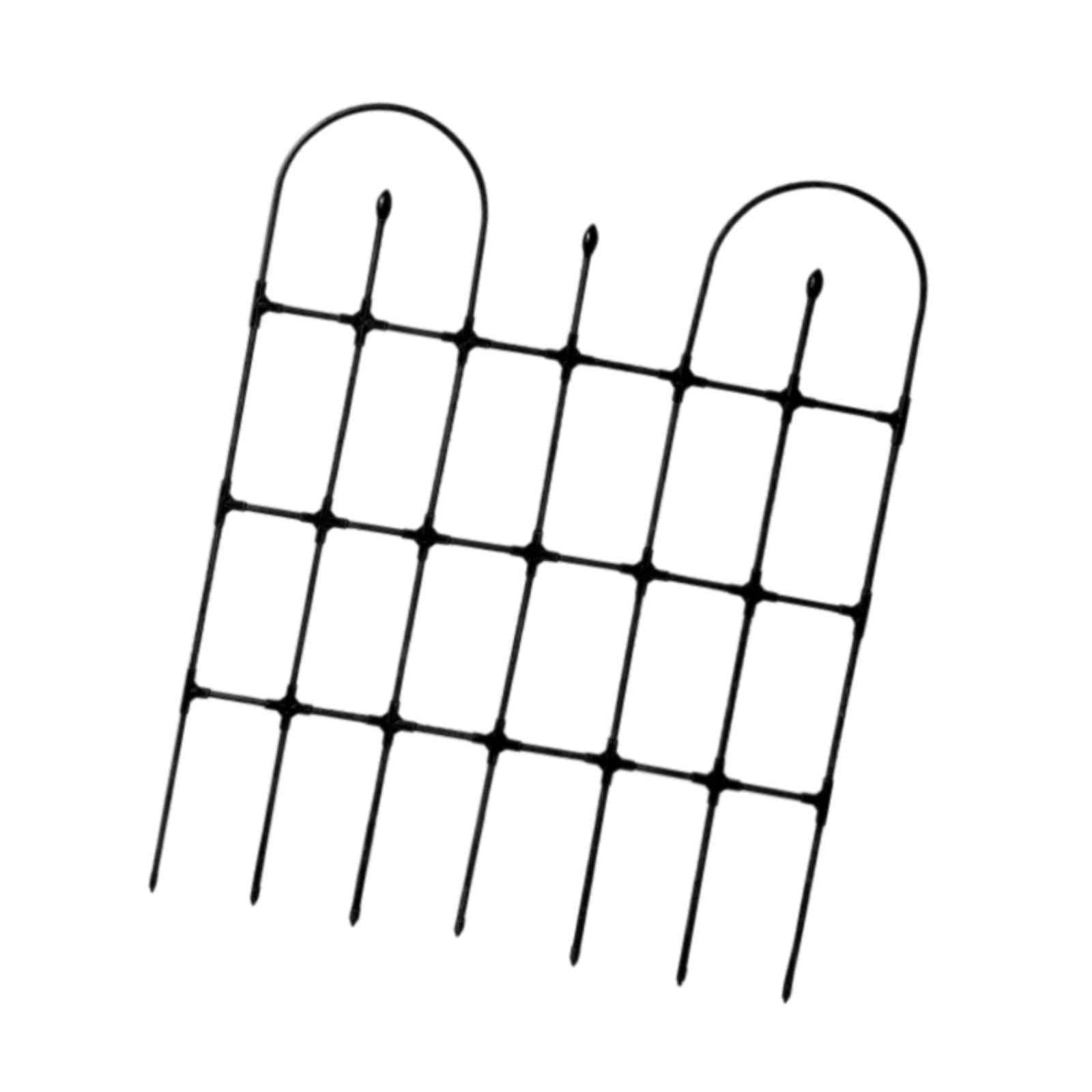 figatia Garden Trellis Frame for Climbing Plants Outdoor,Garden Trellises,Plant Supported Frame for Pea,Rose,Clematis,Tomato,Raised Bed black