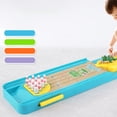 thumbnail image 4 of OULII Table Bowling Game Mini Bowling Ball Plastic Indoor Set, 4 of 5