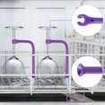 thumbnail image 3 of HLONK 4/8Pcs Dishwasher Wine Glass Rack BPA-Free Kitchen Tool, 3 of 8