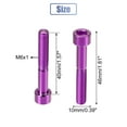thumbnail image 4 of Unique Bargains Pink Universal M6x40 Bike Stem Bolt Bicycle Bike Headset Stem Bolt Bike Bicycle Accessory, 4 of 6