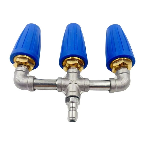 High Performances Triple Turbos Nozzle 360Degree Rotation For Pressure Washers