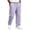 09# Light Purple, variant on Men's Wide Leg Sweatpants Elastic Drawstring Waist Baggy Relaxed Fit Soft Lounge Pants with Deep Pockets Khaki 2XL