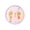 Pink, variant on YuanGuangQ Handprint Kit for Newborn Baby, DIY Inkless Print Keepsake for Full Month, Footprint Memorial Craft for One Year Old Gift