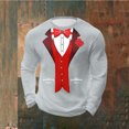 thumbnail image 1 of Ceisia Men Casual Fashion Print Round Neck Pullover Long Sleeve Sweatshirt Gift, 1 of 5