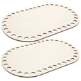 thumbnail image 4 of LABSERRON Weaving Supplies Beige Wood 2Pcs 11.8X7.9In, 4 of 10