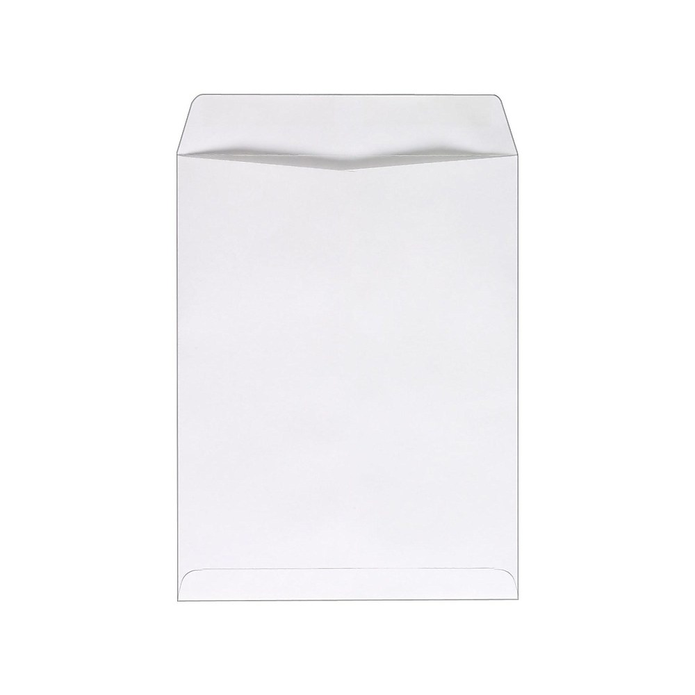 Staples Gummed Catalog Envelopes 10"L x 13"H White 100/Box (295840N