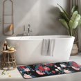 thumbnail image 2 of Pioneer Flower Floral Print Pattern Kitchen Rug Mat,Kitchen Runner Rugs Non Skid Washable,Decorative Kitchen Floor Mats for Kitchen,Sink,Laundry,17"x47.2", 2 of 7
