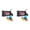 Black - 2 Pcs, variant on 2026 New Sorry Board Game Lip Reading Party Fun Games for Adults, The Headphone Challenge Card Game 40,000 Funny Phrase Combos