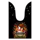 thumbnail image 2 of 50 bolsas de dulces y golosinas con orejas de conejo, bolsas de dulces de Halloween con cordón para niños, 2 of 7