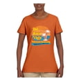 thumbnail image 2 of Wild Bobby,Del Boca Vista Seinfeld Retirement Community, Streetwear, Women Graphic Tee, Orange, 3X-Large, 2 of 4