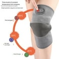 thumbnail image 4 of Hearth & Gear USB Charging Heating Knee Pads Vibration Massage Warmth Hot Compress Massage Knee Pads Heating Pad Peddle for Home Microwave Heating Pad for Exercise Desk Leg Pro Foot Exercise Pedal Tub, 4 of 7