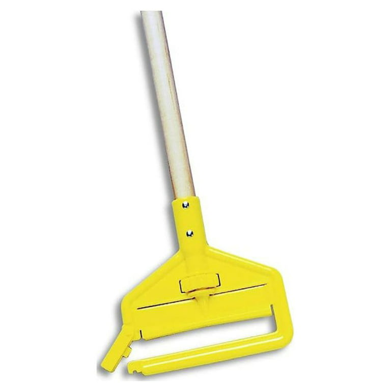 Rubbermaid Commercial Gripper Wet Mop Handles 67 1516 Yellow Set Of 12  Handles - Office Depot
