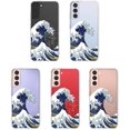 thumbnail image 3 of Galaxy S21 Plus Case, Samsung S21 Plus Case, Tokyo Wave Slim Clear Case Design Shockproof TPU Bumper Protective Cover Case for Samsung Galaxy S21 Plus 5G, 3 of 7