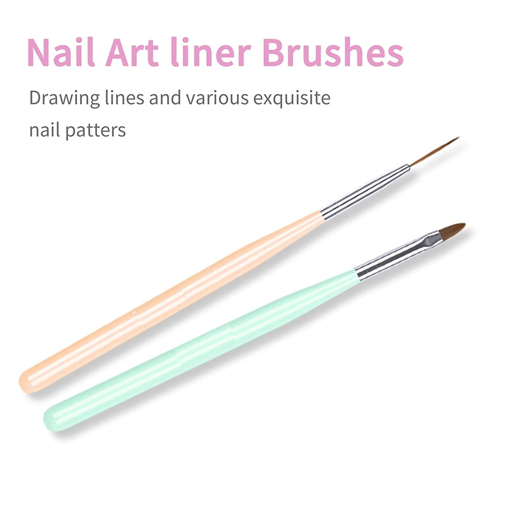Nail Brush Set , Painting Brushes for Nails, for Nail Art Design 