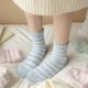 thumbnail image 3 of Calcetines de invierno para mujer, calcetines de tubo medio con forro polar para mayor calidez y protección contra el frío, calcetines de forro polar, calcetines de algodón para mujer, 3 of 5