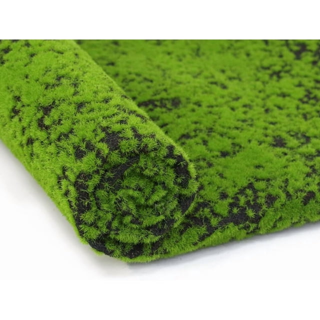 Artificial Moss Grass Turf Lawn, DIY Synthetic Turf Landscape Simulation Artificial Grass Mats Fake Grass Rug for Balcony Terrace TV Wall Decoration Window Display Decoration Realistic