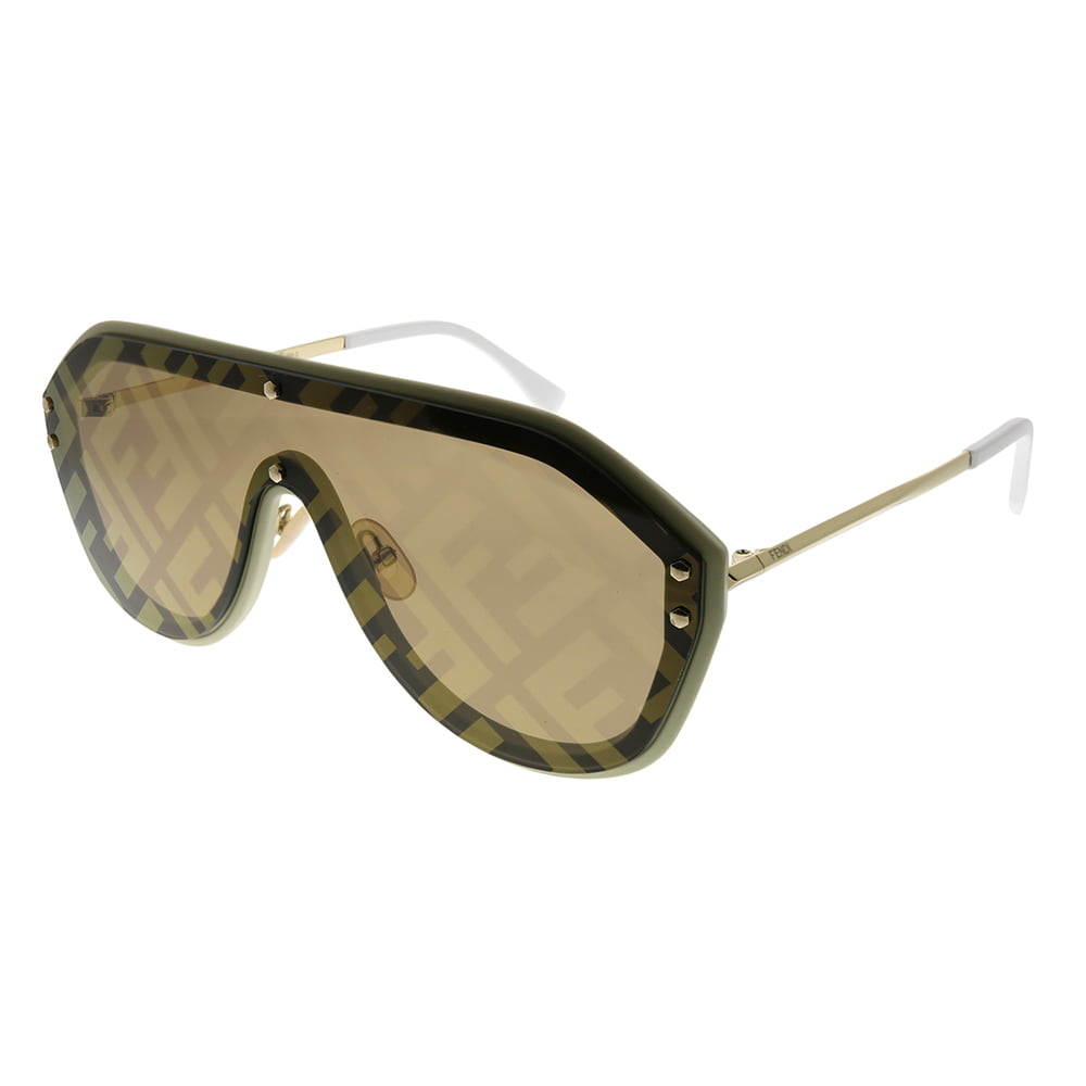 Fendi - Fendi FF M0039/G 10A 7Y Unisex Shield Sunglasses - Walmart.com ...