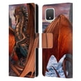 thumbnail image 1 of Head Case Designs Officially Licensed Ruth Thompson Dragons Coppervein Leather Book Wallet Case Cover Compatible with Google Pixel 4, 1 of 6