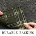 thumbnail image 6 of Brown and Yellow Checkered Pattern Washable Non Slip Indoor Door Mat, Decorative Entry Rug for Entrance, Bedroom, Kitchen, Bathroom, 20"x32", 6 of 6