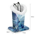 thumbnail image 5 of Fintie Plush Lined Eyeglasses Holder with Magnetic Base, PU Leather Glasses Stand Case, Ocean Marble, 5 of 6