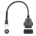 thumbnail image 4 of OBD Motorcycle Cable for 3 Pin Plug Cable Diagnostic Cable 3Pin to OBD2 16 Pin Adapter,1 x OBD Motorcycle Cable,black, 4 of 5
