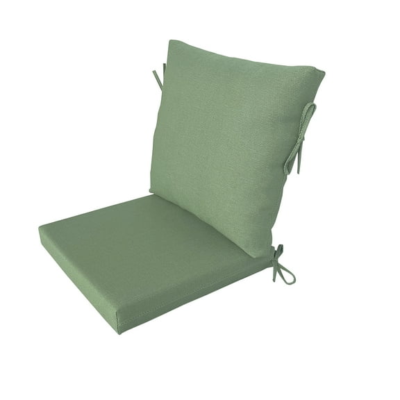 Better Homes & Gardens 20" x 20" Premium Green Outdoor Dining Chair Cushion