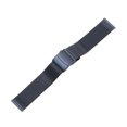 thumbnail image 3 of Correa de reloj de malla de acero inoxidable Uxcell de 20 mm, correa de metal de liberación rápida, ajustable para hombres y mujeres, azul, 3 of 7