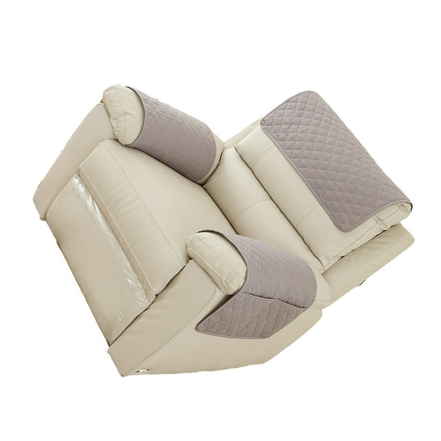 fastboy 3x Water Resistant Removable Sofa Cover Protects Sofa All Year Round Durable And Machine Washable light grey
