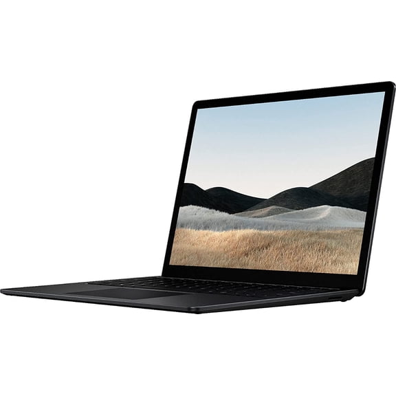Pre-Owned Microsoft Surface Laptop 4 15-inch Touchscreen 256GB SSD 3.0GHz i7 with Windows 10 Pro (16GB RAM, Intel i7-1185G7, Wi-Fi, Latest Model) - Matte Black, 5IF-00001