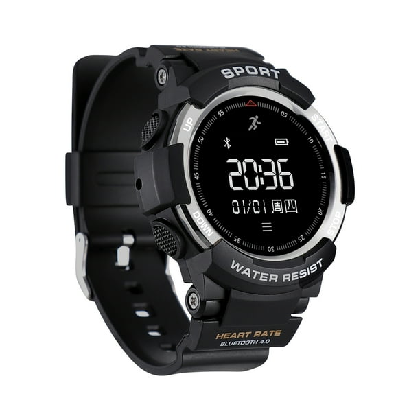 bluetooth Smart Watch Heart Rate Monitor IP68 Waterproof 5ATM Long