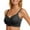 Black, variant on Wireless Bras for Women Padded Pull on No Underwire Push up Bralette Full Coverage Comfortable Seamless Lace Bras M-2XL