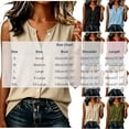thumbnail image 2 of cocolona Summer Linen Tank Tops for Women Crew Neck Sleeveless Button Shirts Trendy Casual Solid Color Blouses, 2 of 5