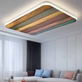 thumbnail image 2 of Colorful Vintage Magnetic Fluorescent Light Covers for Ceiling Lights 2 x 4 Feet, Vintage Wooden Farmhouse Office Classroom Kitchen Drop Ceiling Light Covers Lighting Filters Shade Panel 3 Packs, 2 of 9