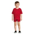 thumbnail image 2 of Mickey Mouse Toddler Boy French Terry Graphic Top and Shorts Set, 2-Piece, Sizes 12M-5T, 2 of 9