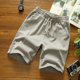 thumbnail image 1 of Novedad de verano, pantalones de pijama para hombre, cinco pantalones, pantalones de playa de verano para hombre, pantalones cortos deportivos informales para correr, 5 pantalones rectos para hombre, 1 of 5
