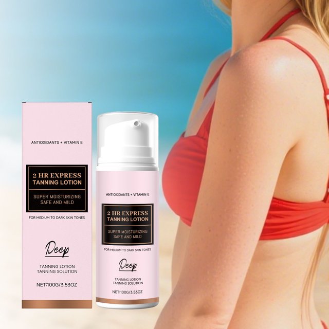 Loción Corporal Autobronceadora Oscura | Autobronceador Hidratante Sin Sol | Vegano Ligero y Sin Crueldad Animal | Resultados Rápidos | 100 Ml
