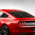 thumbnail image 3 of DNA Motoring ZTL-Y-0001 For 2015 to 2018 Ford Mustang Coupe 3Pcs Vintage Style Rear + L / R Quarter Side Window Louvers, 3 of 6