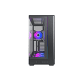 thumbnail image 3 of MONTECH KING 45 PRO KING45PB ATX PC Case, Curved Panoramic Glass, 4 ARGB PWM Fan Pre-Installed, 3 of 8