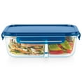 thumbnail image 2 of Pyrex MealBox Storage 5.5 Cup Rectangle Storage Container with Plastic Cover, 2 of 6